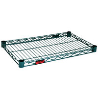 Eagle Group 36" Wide Valu-Gard NSF Green Epoxy Wire Shelf