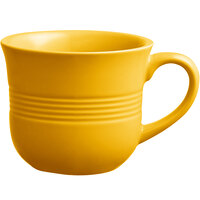 Acopa Capri 8 oz. Mango Orange China Cup - Sample