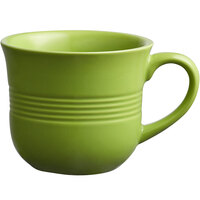 Acopa Capri 8 oz. Bamboo Green China Cup - Sample