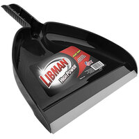 Libman 928 13" Black Dust Pan - 12/Pack