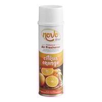 Noble 10 oz. Citrus Orange Ready-to-Use Aerosol Air Freshener / Deodorizer Spray - 12/Case