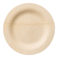 Bambu® 060900 Veneerware® 7" Disposable Bamboo Plate - 100/Box