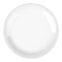 Carlisle 3300602 Sierrus 7 1/4" White Narrow Rim Melamine Salad Plate - 48/Case