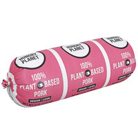 Hungry Planet Pork 5 lb. Plant-Based Vegan Ground Pork Chub - 4/Case