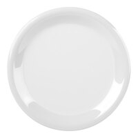 Carlisle 3300402 Sierrus 9" White Narrow Rim Melamine Plate - 24/Case