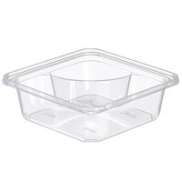 Dart TamperGuard 2-Compartment Tamper-Resistant, Tamper-Evident Container - 75/Pack