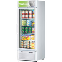 Turbo Air TGF-23SDW-N White 27" Super Deluxe Glass Door Merchandising Freezer