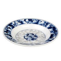 Thunder Group 1108DL Blue Dragon 7 oz. Round Melamine Soup Plate - 12/Pack