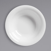 American Metalcraft DBN32WH Jane Collection 32 oz. White Round Narrow Rim Melamine Bowl