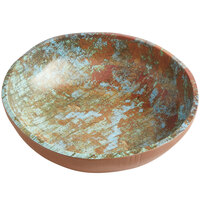 American Metalcraft RMB12 4.3 Qt. Faux Reclaimed Wood Melamine Serving Bowl