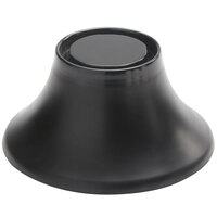 American Metalcraft LFTB63 Lift 3 1/4" Black Melamine Pedestal