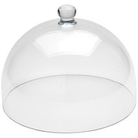 American Metalcraft Lift 12 1/8" Clear Polycarbonate Dome Cover / Cloche LFTD12