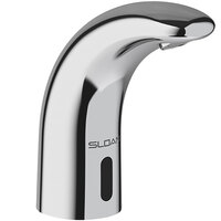 Sloan 3362172 Battery Powered Deck Mounted Sensor Faucet with 6" Spout, 4" Trim Plate, and 0.35 GPM Multi-Laminar Spray Device