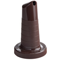 Tablecraft 10286BR PourMaster Complete 1-Piece Brown Neck Spout