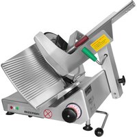 Bizerba GSP K-12 School Series H I 90-K12 13" Manual Gravity Feed Meat Slicer - 1/2 HP