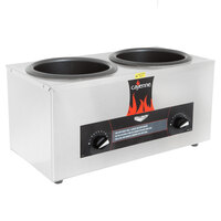 Vollrath 72045 Cayenne Twin Well 4 Qt. Rethermalizer 120V, 1000W