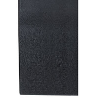 Cactus Mat 1025R-C4P Tredlite 4' Wide Black Pebbled Vinyl Anti-Fatigue Mat - 3/8" Thick
