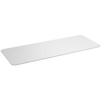 Regency Polyethylene Cutting Board Insert for Wire Shelving - 24" x 60" x 1/2"