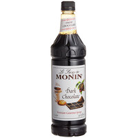 Monin Premium Dark Chocolate Flavoring Syrup 1 Liter