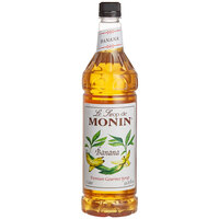 Monin Premium Banana Flavoring / Fruit Syrup 1 Liter