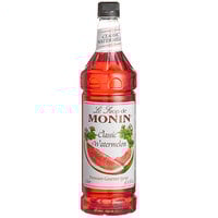 Monin Premium Classic Watermelon Flavoring / Fruit Syrup 1 Liter