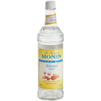 Monin Sugar Free Almond (Orgeat) Flavoring Syrup 1 Liter