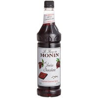 Monin Premium Swiss Chocolate Flavoring Syrup 1 Liter