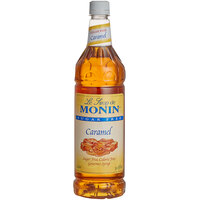 Monin Sugar Free Caramel Flavoring Syrup 1 Liter