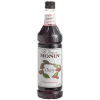 Monin Premium Cherry Flavoring / Fruit Syrup 1 Liter