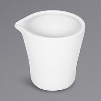 Bauscher by BauscherHepp 444612 Solutions 4.06 oz. Bright White Porcelain Creamer - 36/Case