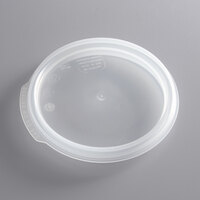 Cambro 1 Qt. Translucent Round Polypropylene Food Storage Container Seal Cover