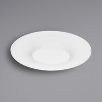 Bauscher by BauscherHepp 430128 Avantgarde 11" Bright White Round Wide Rim Porcelain Deep Plate - 12/Case