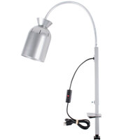 Nemco 6004-4 Single Bulb Clamp On Infrared Bulb Food Warmer with Adjustable 2' Gooseneck