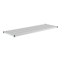 Regency+ 24" x 72" Green Epoxy Shelf with Polymer Drop Mat