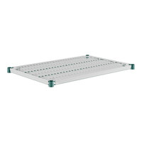 Regency+ 24" x 36" Green Epoxy Shelf with Polymer Drop Mat