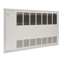 King Electric KCF3-2030-1-R-T Compact Fan Forced Recessed Mount Cabinet Horizontal Heater - 3000W, 1 Phase, 208V