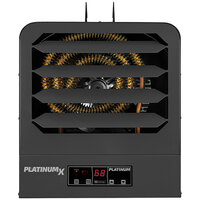King Electric KB2407-1-PLTMX PlatinumX Series Portable Unit Heater with Mounting Brackets - 208/240V, 1 Phase, 7.5kW