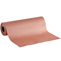 Lavex 24" x 700' 40 lb. Pink / Peach Void Fill Packing Paper Roll