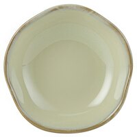 Tuxton GAS-060 TuxTrendz Artisan Sagebrush 5.5 oz. China Fruit Dish - 24/Case