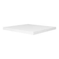 BFM Seating Midtown Square Indoor Tabletop - White