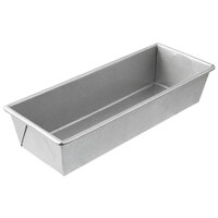 Chicago Metallic 40495 1 1/2 lb. Glazed Aluminized Steel Bread Loaf Pan - 12 1/4" x 4 1/2" x 2 3/4"