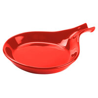 Tuxton BQP-130 28.5 oz. Cayenne China Fry Pan Server - 6/Case