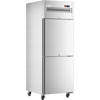 Avantco Z1-R2-A 29" Right-Hinged Solid Half Door Stainless Steel Reach-In Refrigerator