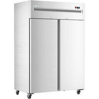 Avantco Z2-F-HC 54" Solid Door Stainless Steel Reach-In Freezer