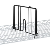 Metro HD24B Black Drop Mat Snap-On Divider - 24" Wide