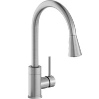 Zurn Elkay LKAV3031LS Avado Deck Mount Lustrous Steel Kitchen Faucet with Pull-Down Spray Head and Forward Lever Handle