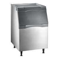 Scotsman B530S Ice Storage Bin 536 lb. Stainless Steel Exterior