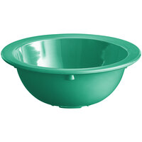 Acopa Foundations 13 oz. Green Narrow Rim Melamine Grapefruit Bowl - 12/Case