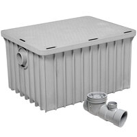 Endura 3950A04 100 lb. 50 GPM Grease Trap with 4" Hub