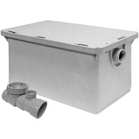 Endura 3925XTA03 50 lb. 25 GPM Grease Trap with 3" Hub